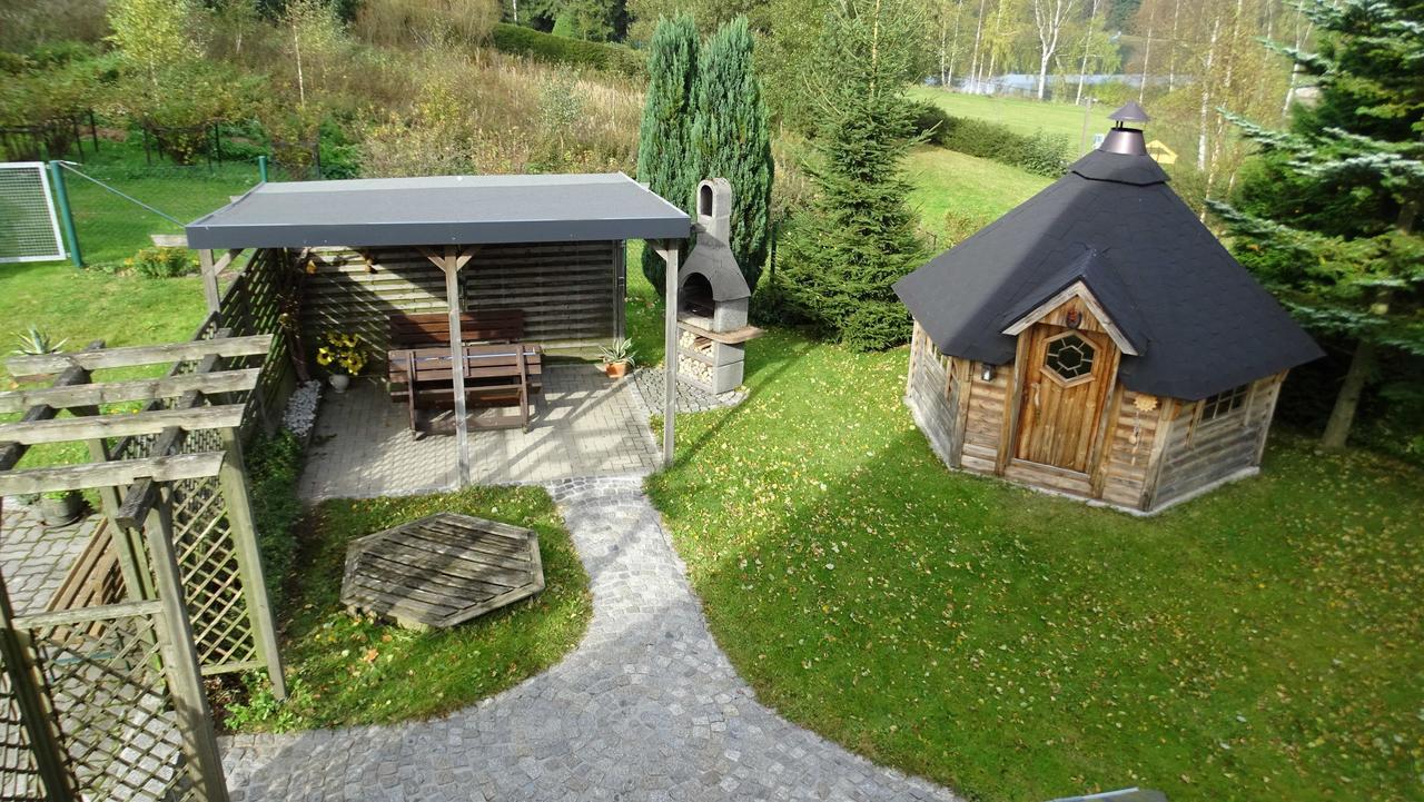 Ferienwohnung Wasserläufer Mulde Exterior foto