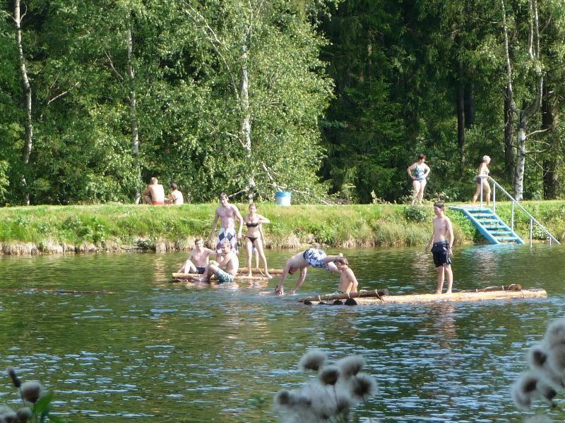 Ferienwohnung Wasserläufer Mulde Exterior foto