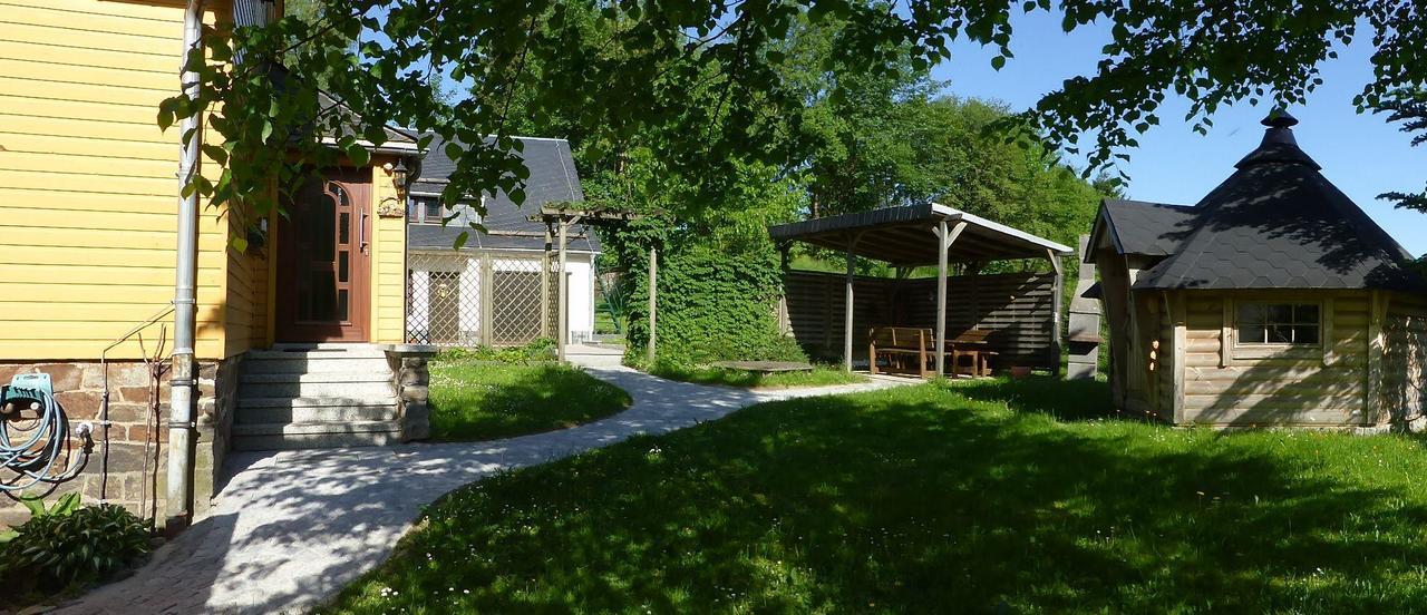 Ferienwohnung Wasserläufer Mulde Exterior foto