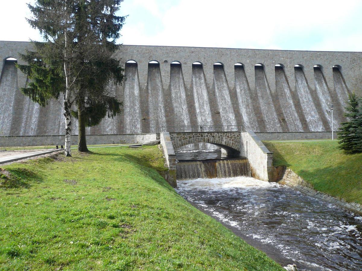 Ferienwohnung Wasserläufer Mulde Exterior foto