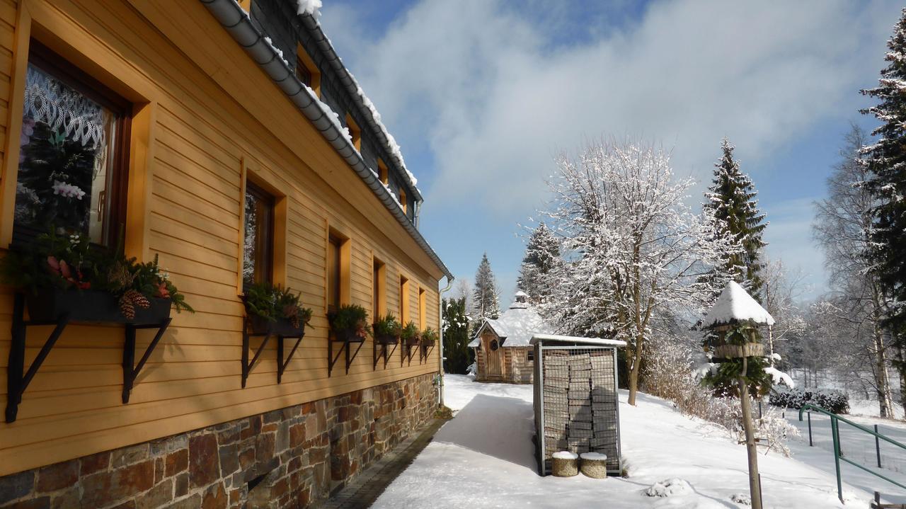 Ferienwohnung Wasserläufer Mulde Exterior foto